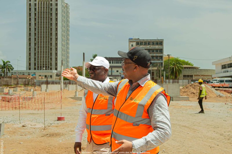Visite du Comité d'Administration au Centre des Affaires Maritimes à Cotonou